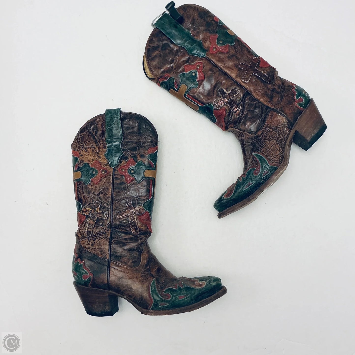 Boots Western By Corral In Brown, Size: 6