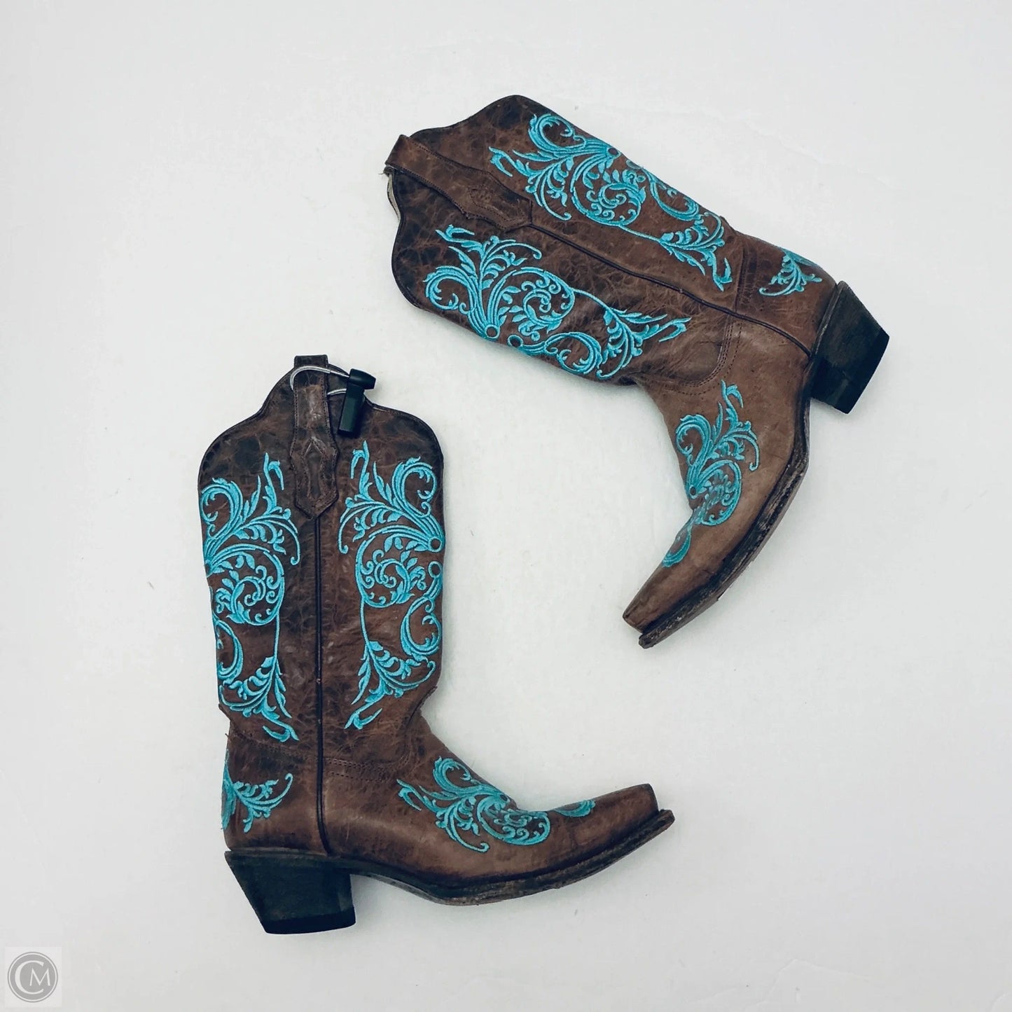 Boots Western By Corral In Blue, Size: 7.5
