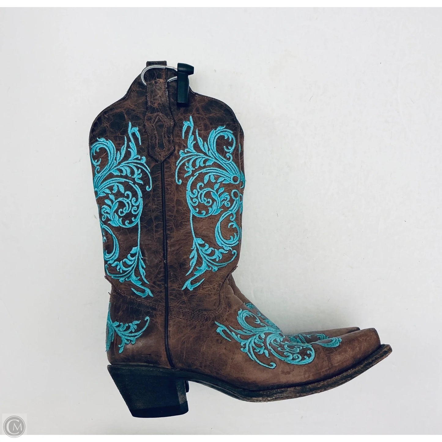 Boots Western By Corral In Blue, Size: 7.5