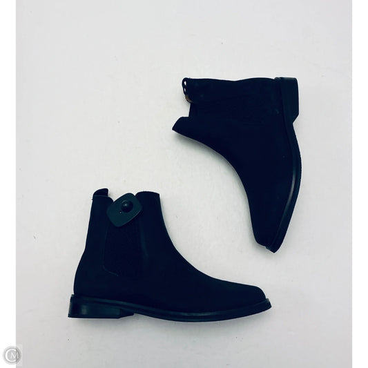 Boots Ankle Flats By Clothes Mentor In Black, Size: 8
