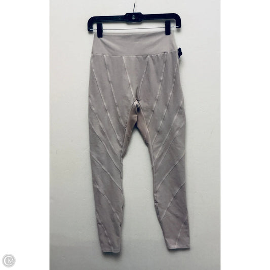 Athletic Leggings By Alo In Grey, Size: M