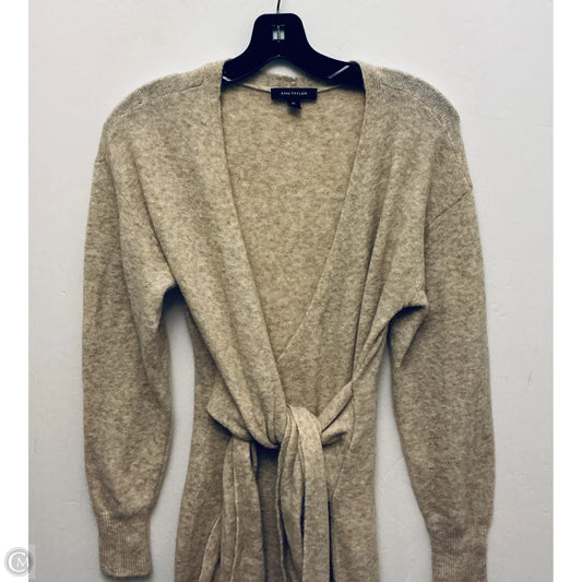 Dress Casual Maxi By Ann Taylor In Tan, Size: Xs