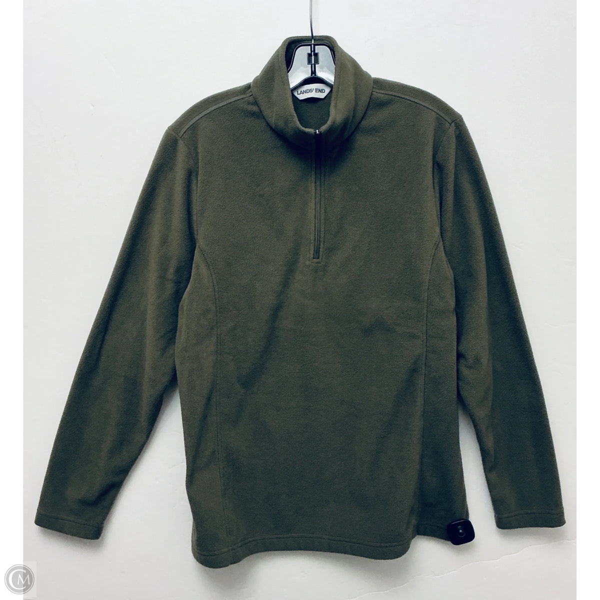 Sweater By Lands End In Green, Size: L