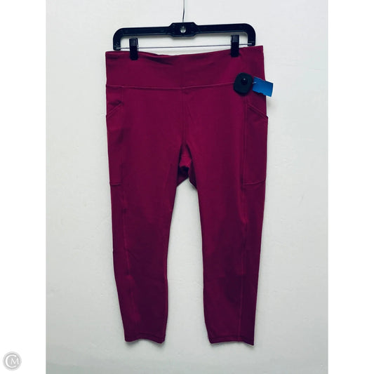 Athletic Leggings By Lululemon In Purple, Size: 12