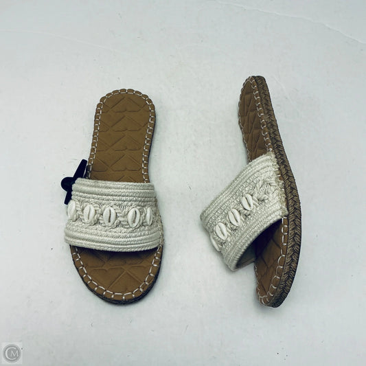 Sandals Flats By Roxy In White, Size: 8