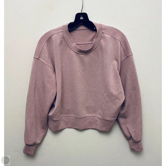 Sweater By Lululemon In Purple, Size: 4