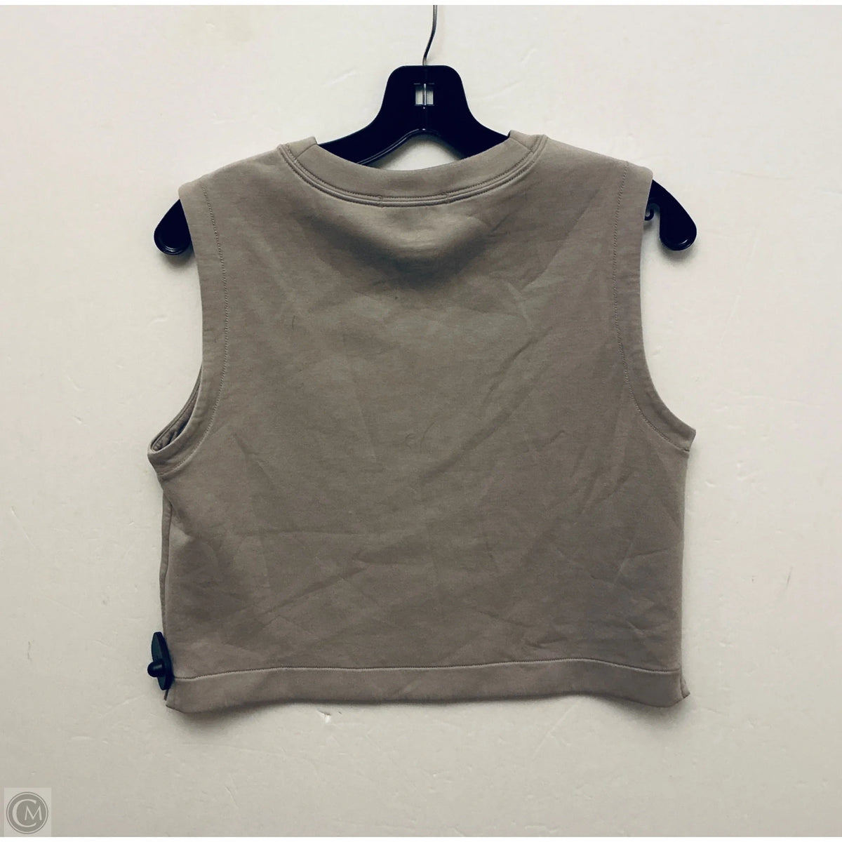 Top Sleeveless By Ypb In Grey, Size: S