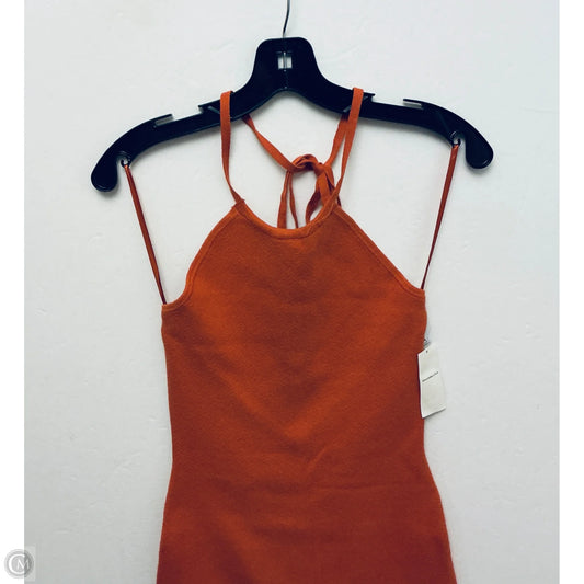 Dress Casual Short By Abercrombie And Fitch In Orange, Size: S