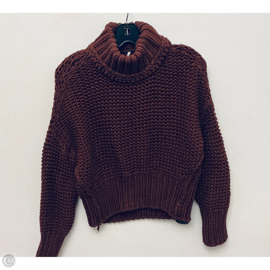 Sweater By Free People In Brown, Size: Xs