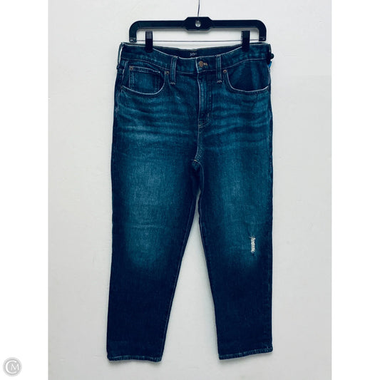 Jeans Wide Leg By J. Crew In Blue, Size: 4