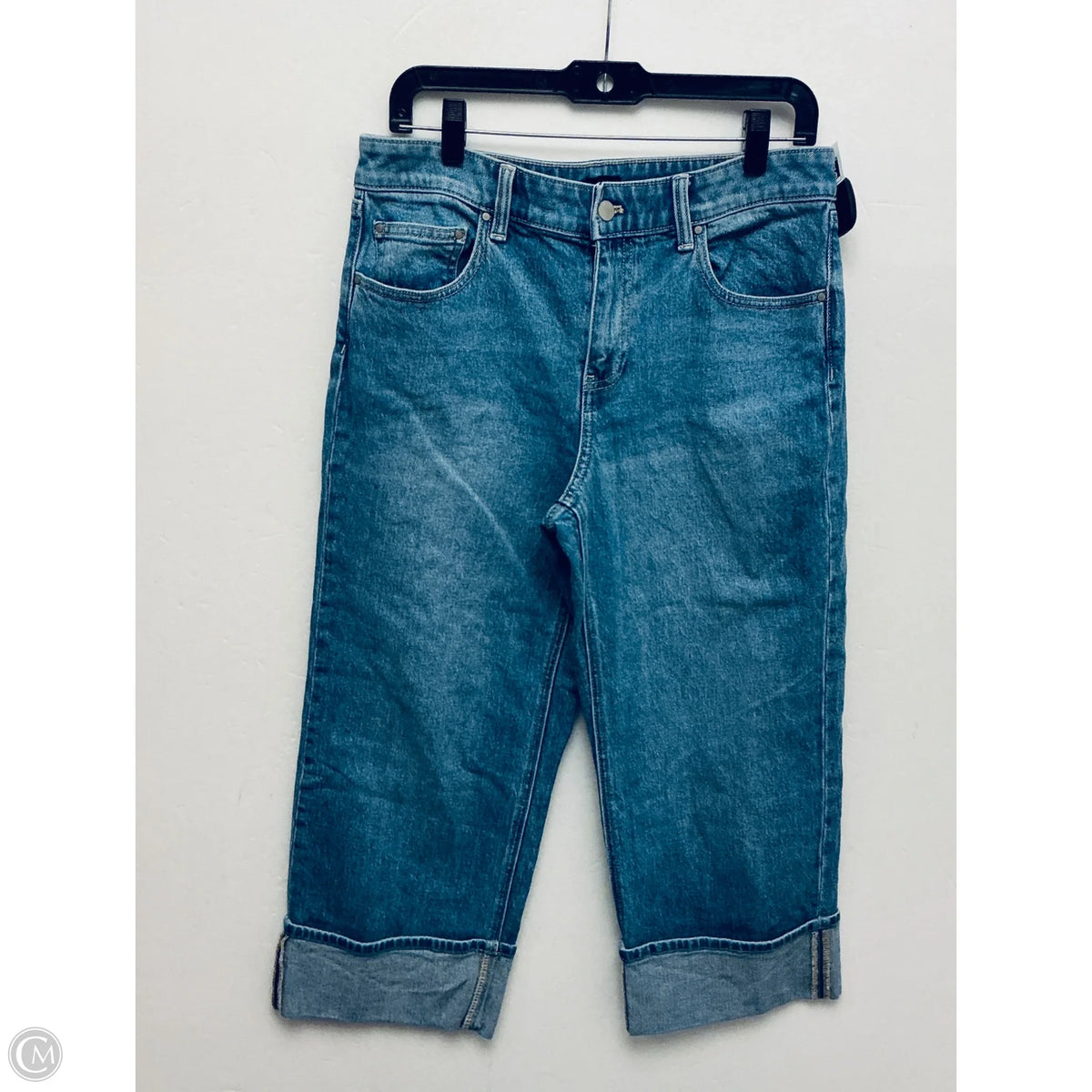 Jeans Cropped By Talbots In Blue, Size: 8
