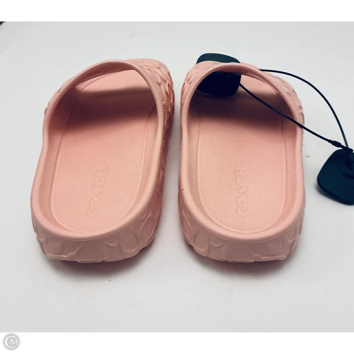 Sandals Designer By Coach In Pink, Size: 8