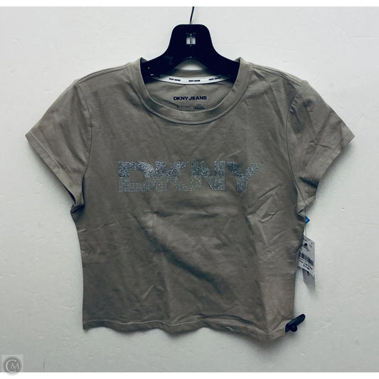 Top Short Sleeve Basic By Dkny In Green, Size: S
