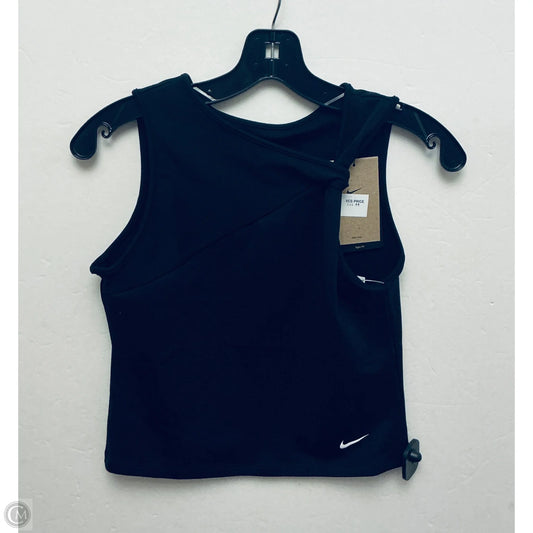 Top Sleeveless By Nike Apparel In Black, Size: M