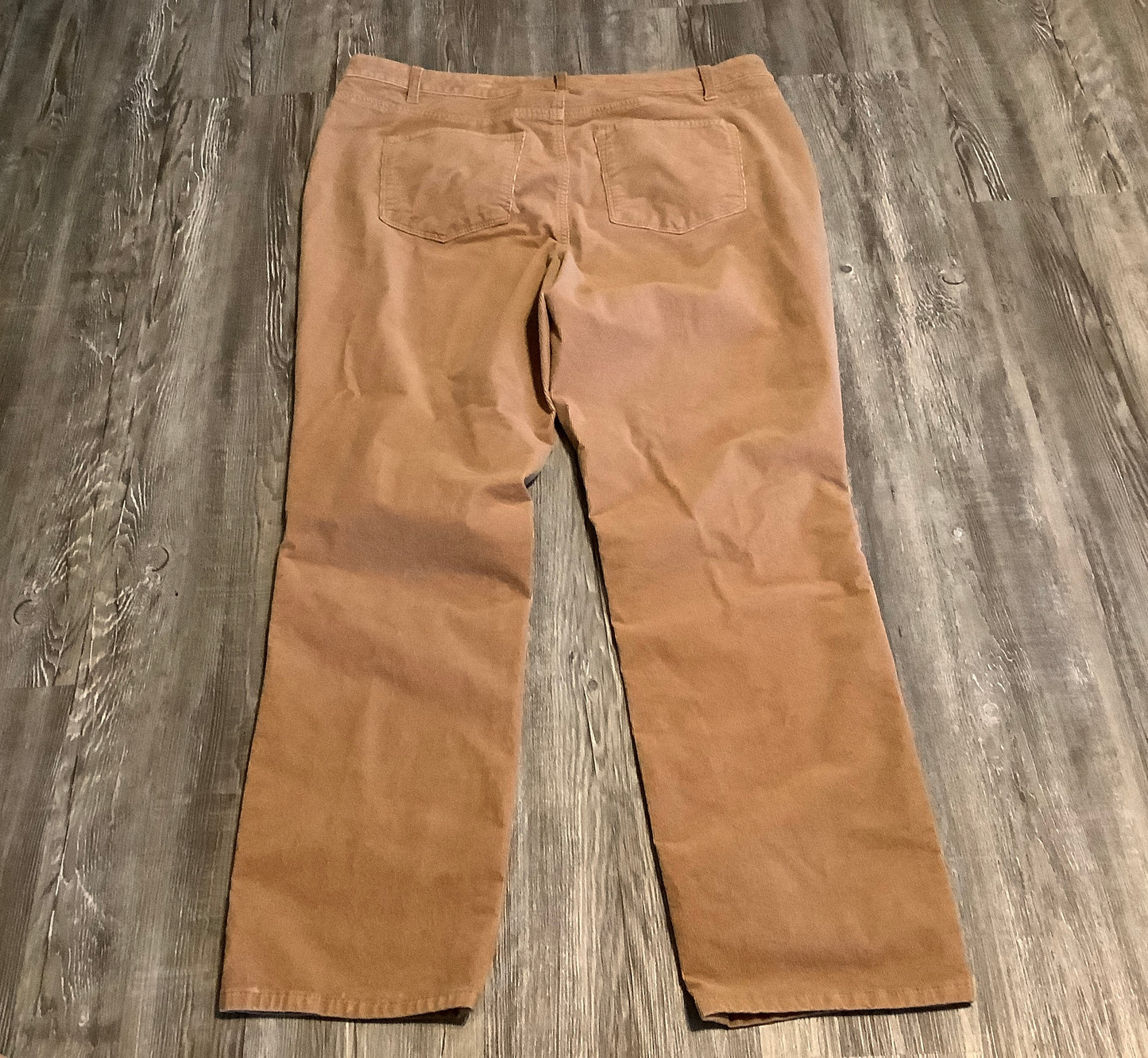 Pants Corduroy By Talbots In Tan, Size: 16