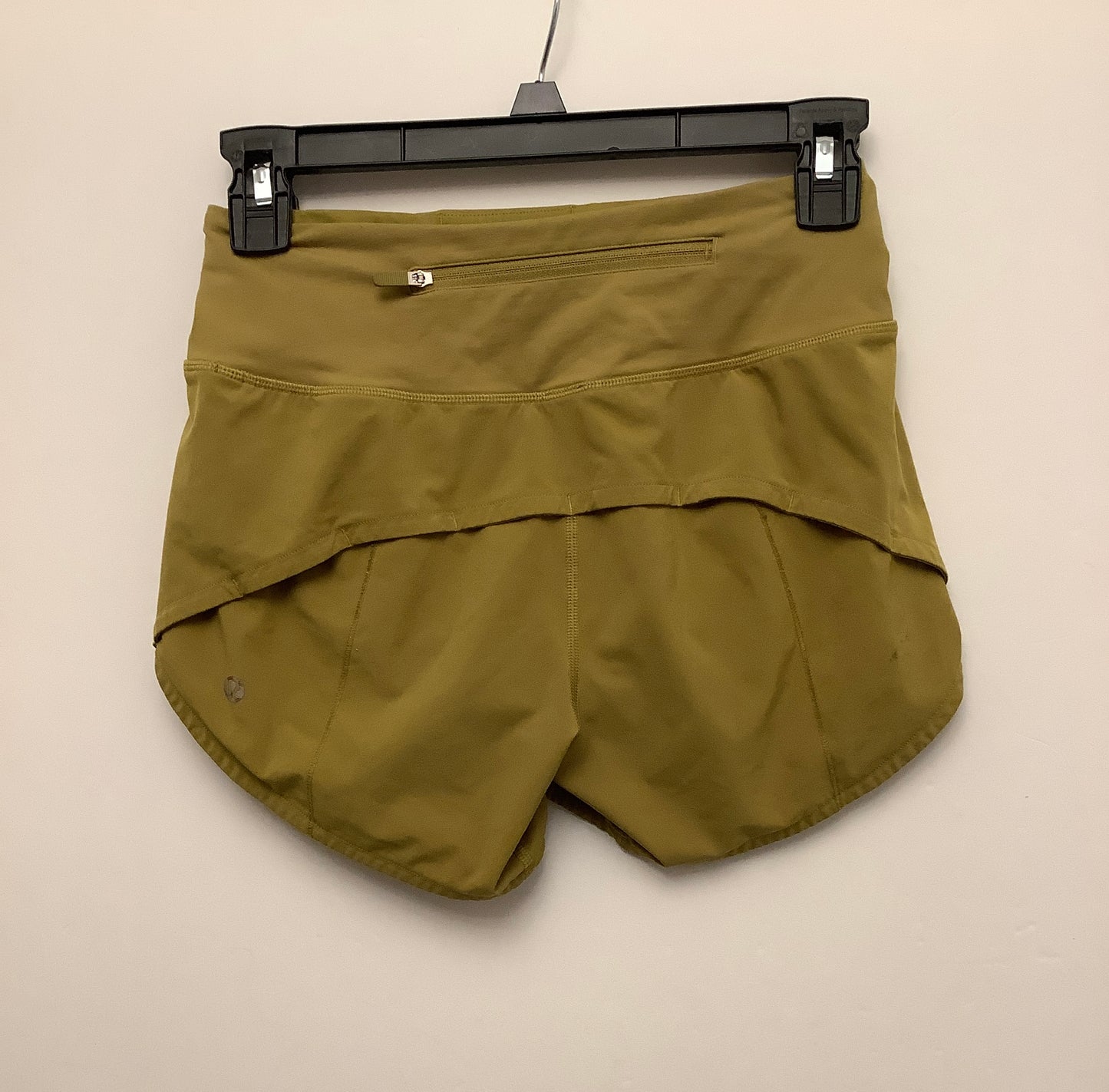 Athletic Shorts By Lululemon In Green, Size: 0