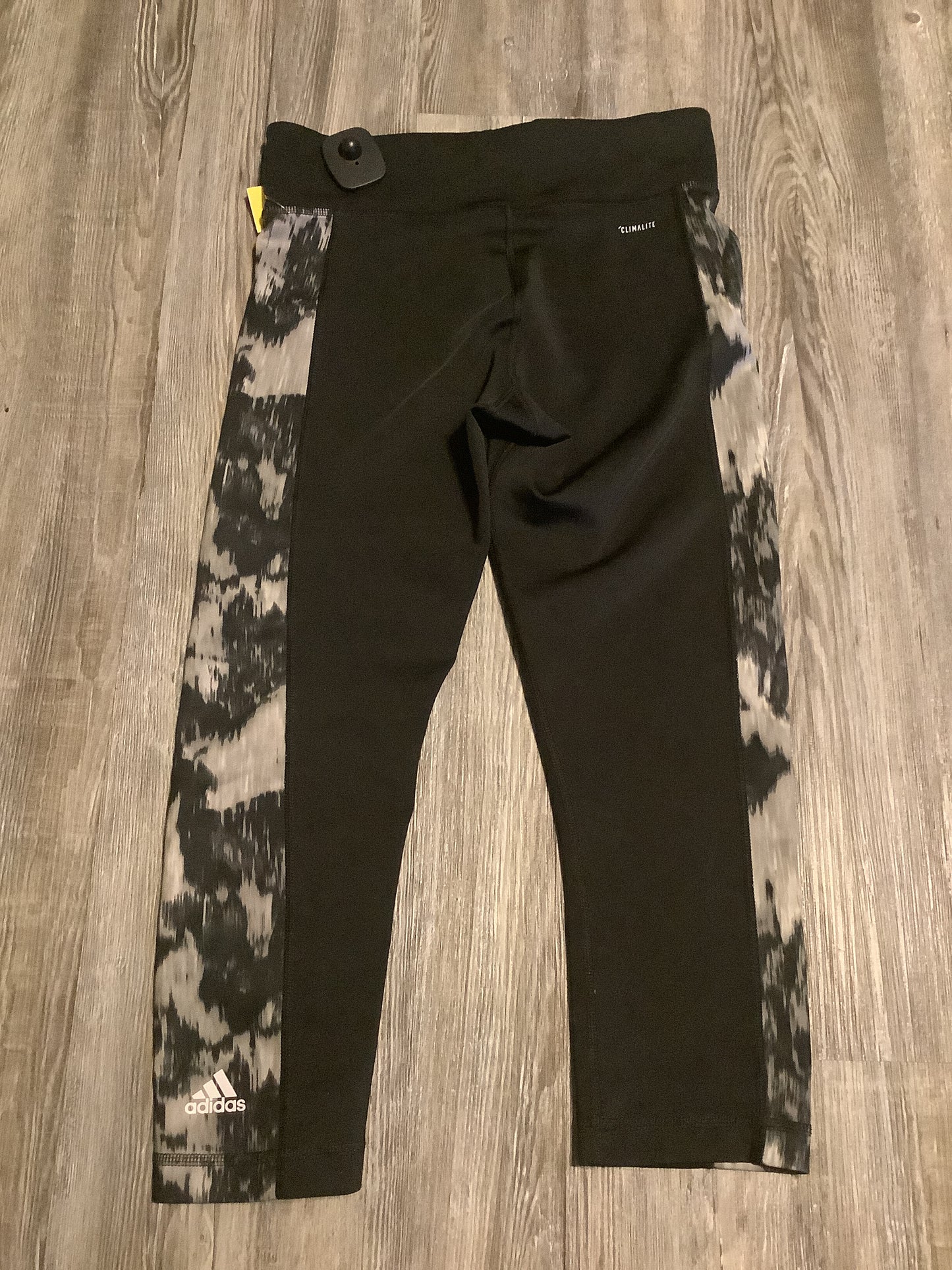 Athletic Leggings By Adidas In Black, Size: S