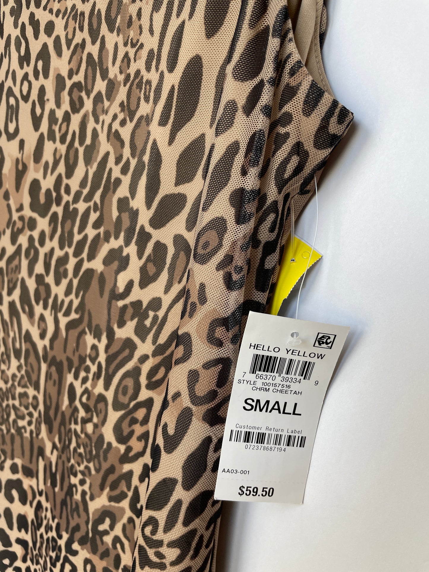 Dress Party Short By Bar Iii In Animal Print, Size: S