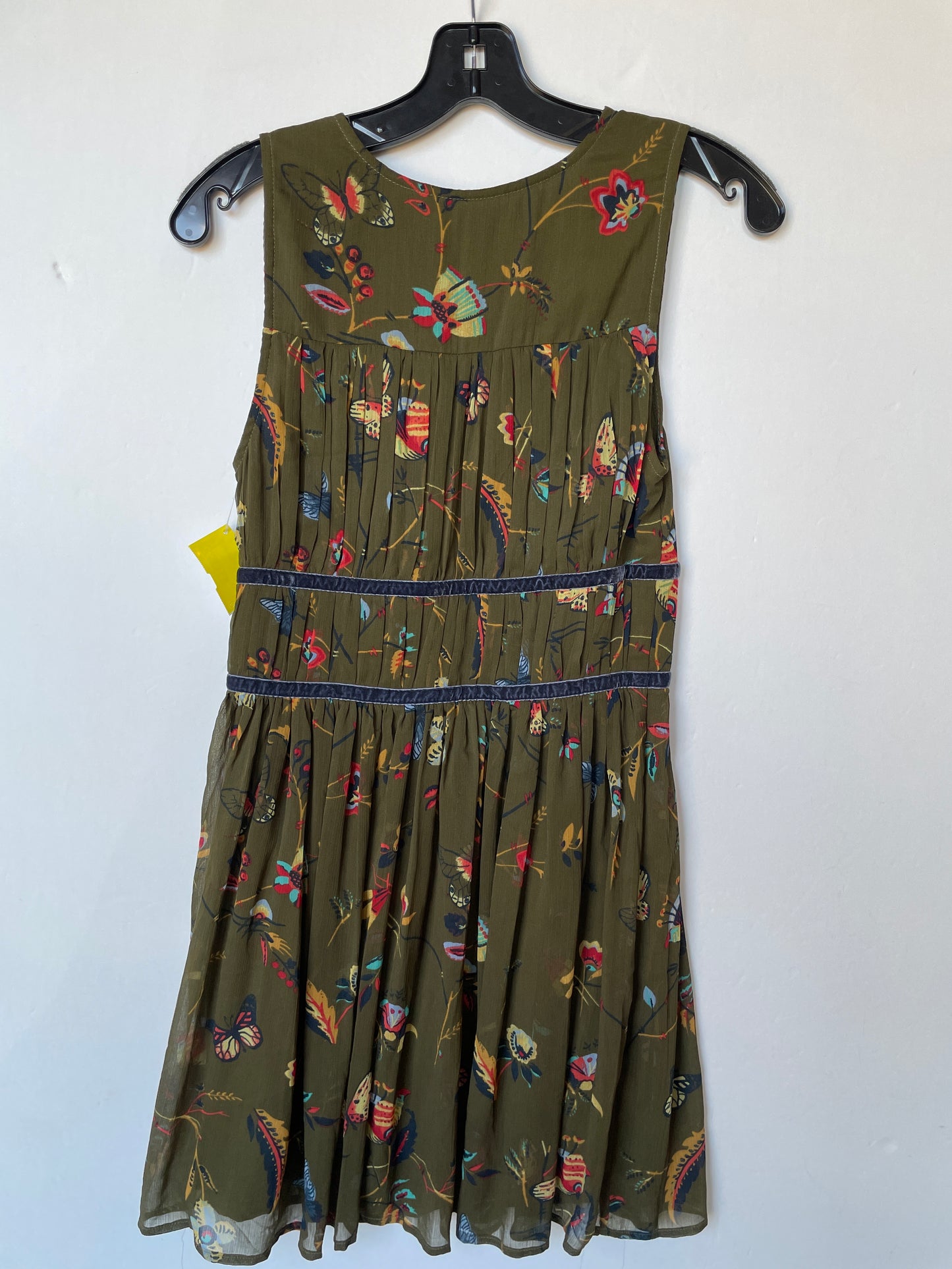 Dress Casual Midi By Abercrombie And Fitch In Green, Size: S