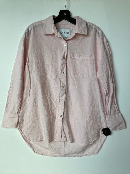 Top Long Sleeve By Clothes Mentor In Pink, Size: Xs