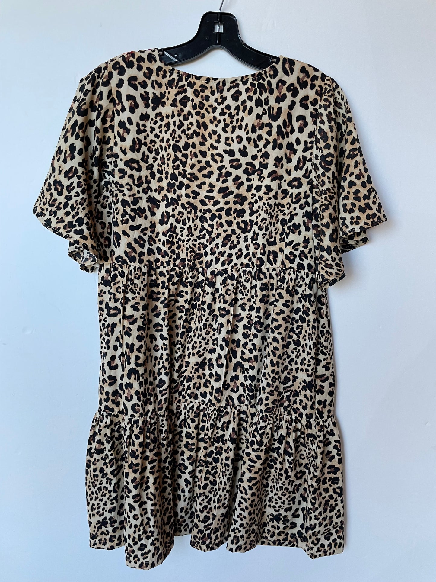 Dress Casual Midi By Clothes Mentor In Animal Print, Size: S