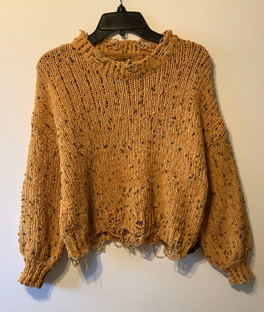 Sweater By Pol In Yellow, Size: S