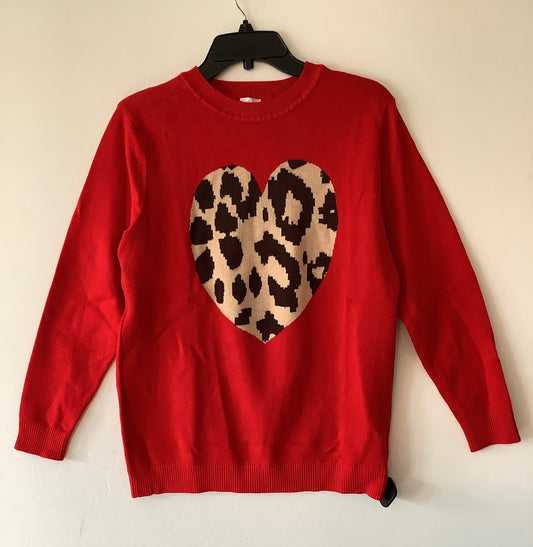 Sweater By Wanna B In Red, Size: M