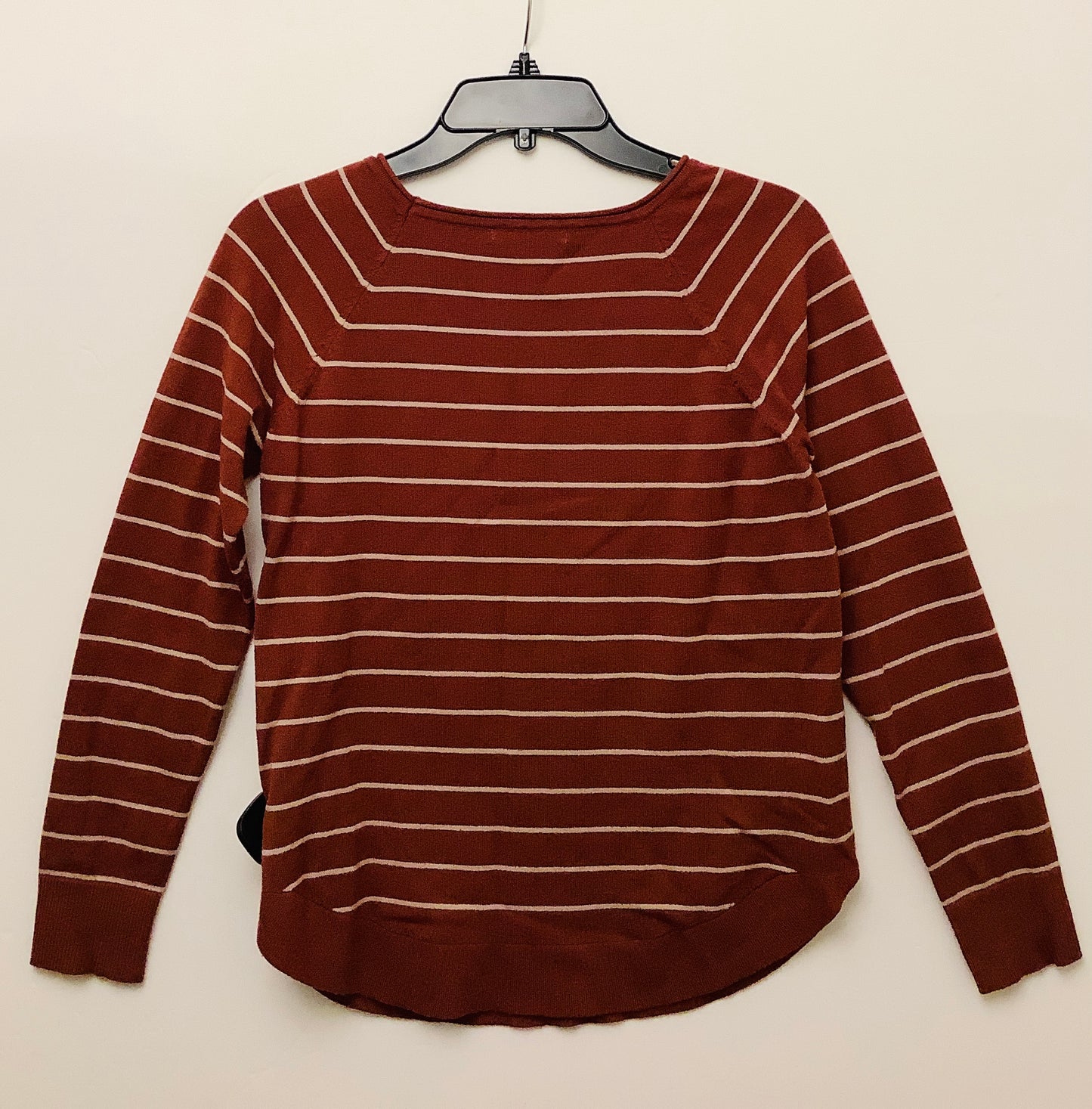 Top Long Sleeve By Pink Clover In Striped Pattern, Size: M