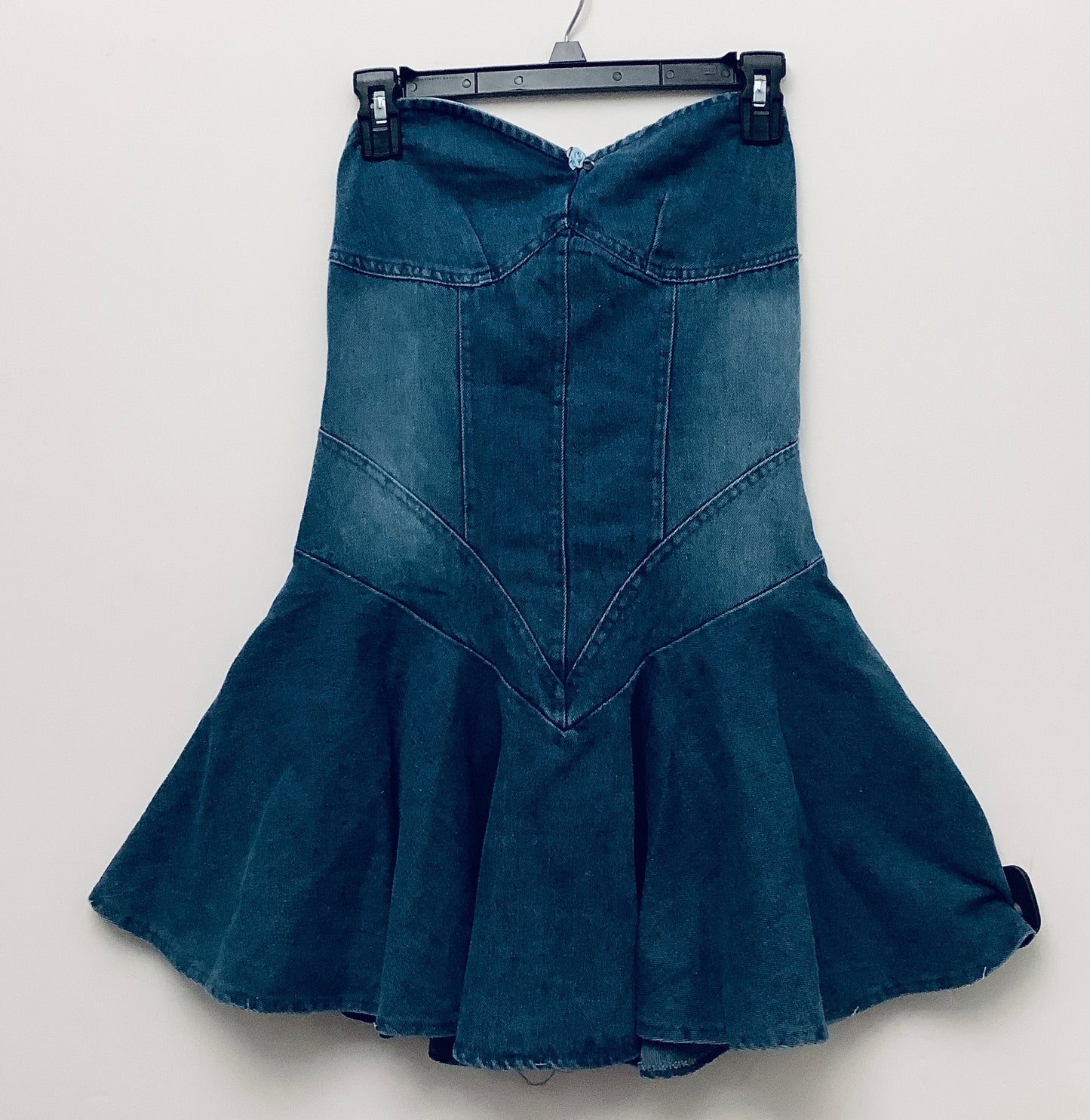 Dress Casual Short By Clothes Mentor In Blue Denim, Size: S