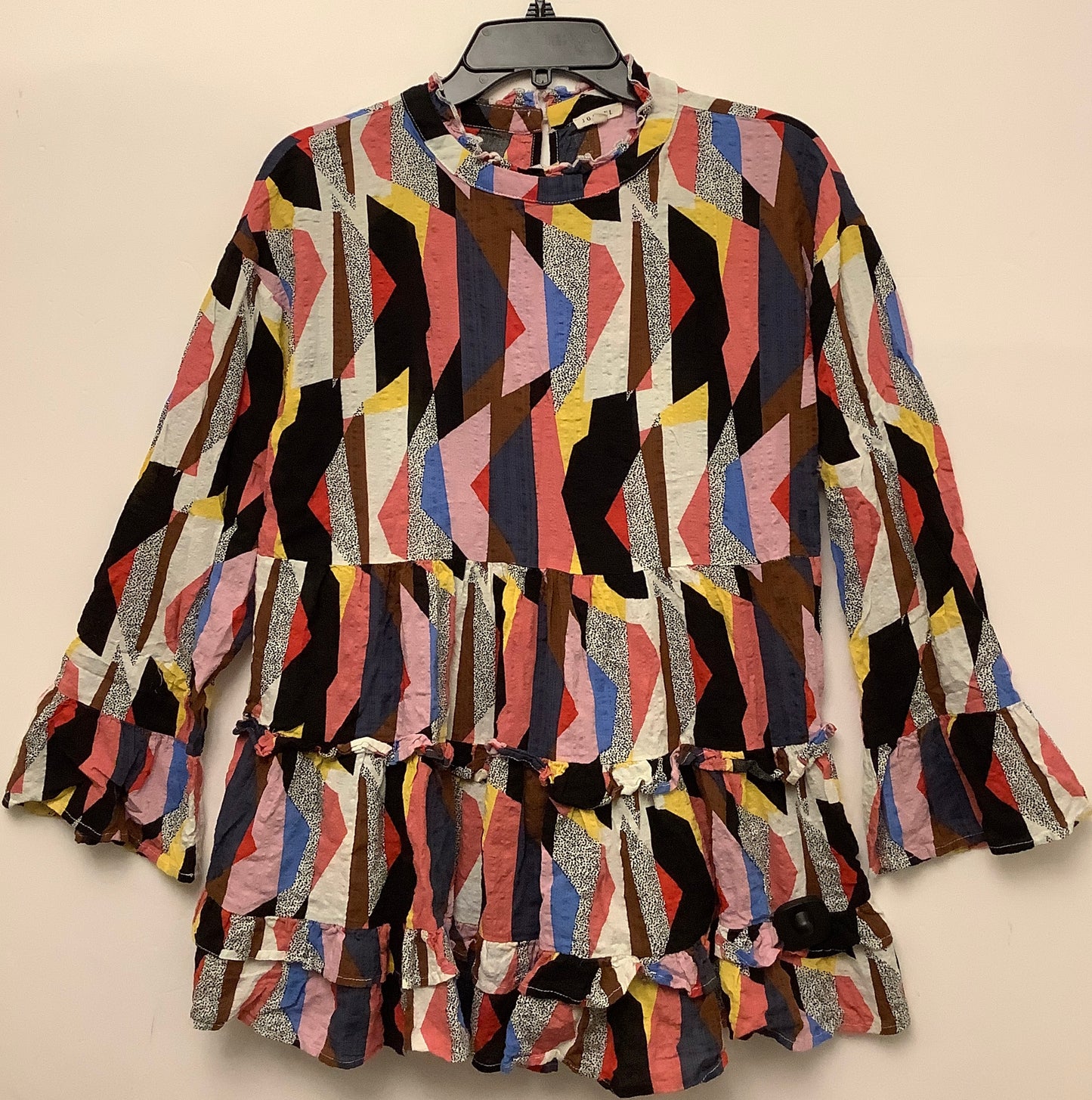 Top Long Sleeve By Jodifl In Multi-colored, Size: M