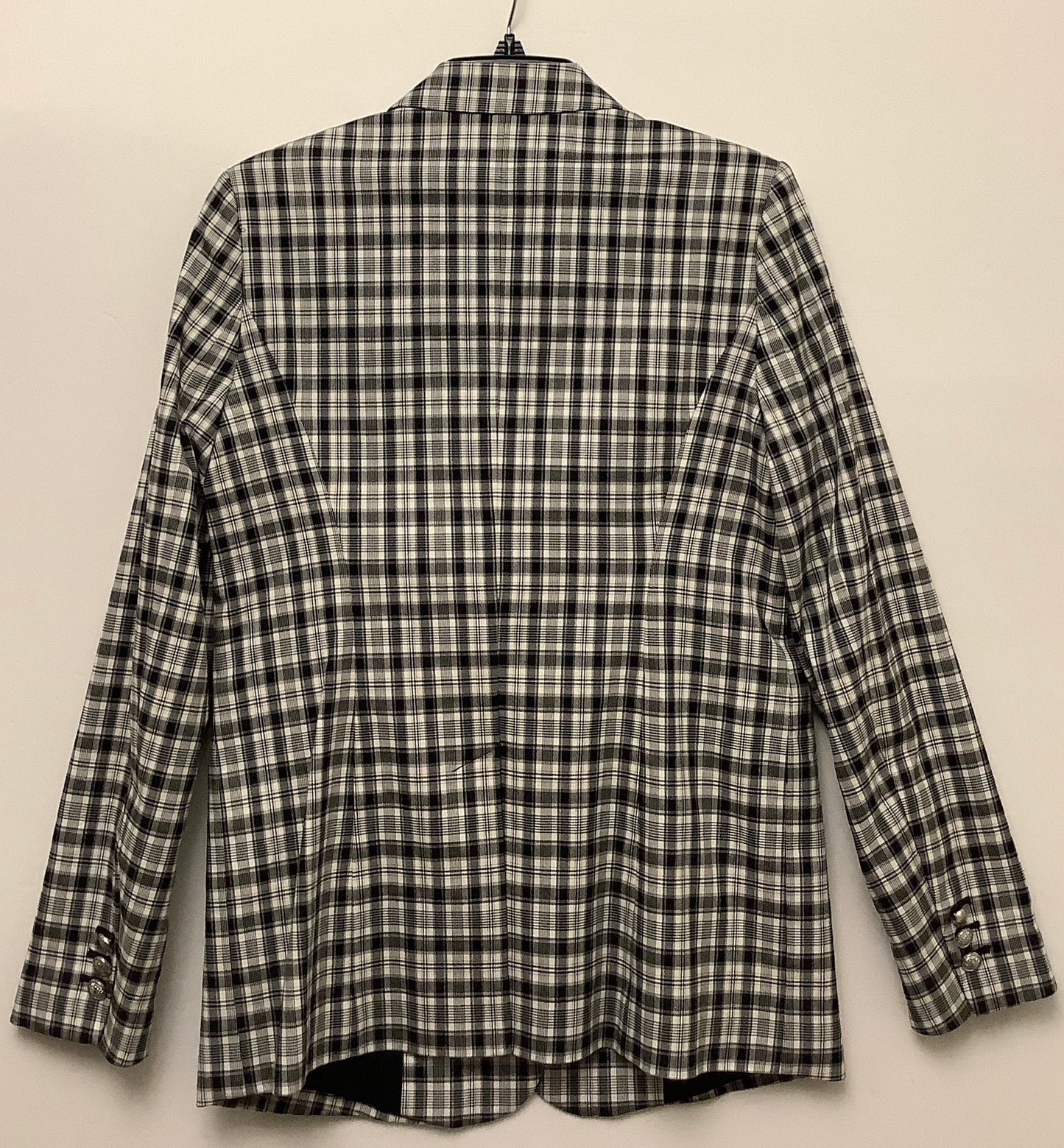 Blazer By Elie Tahari In Plaid Pattern, Size: 4