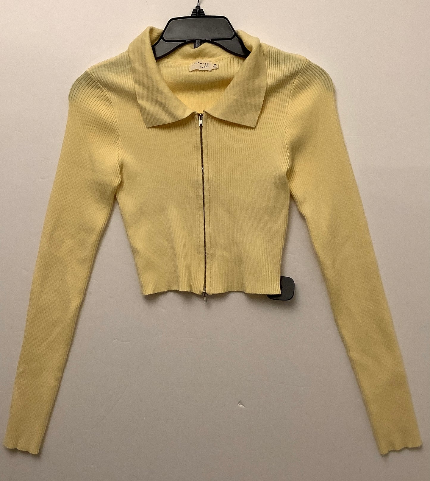 Top Long Sleeve By Dreamers In Yellow, Size: M