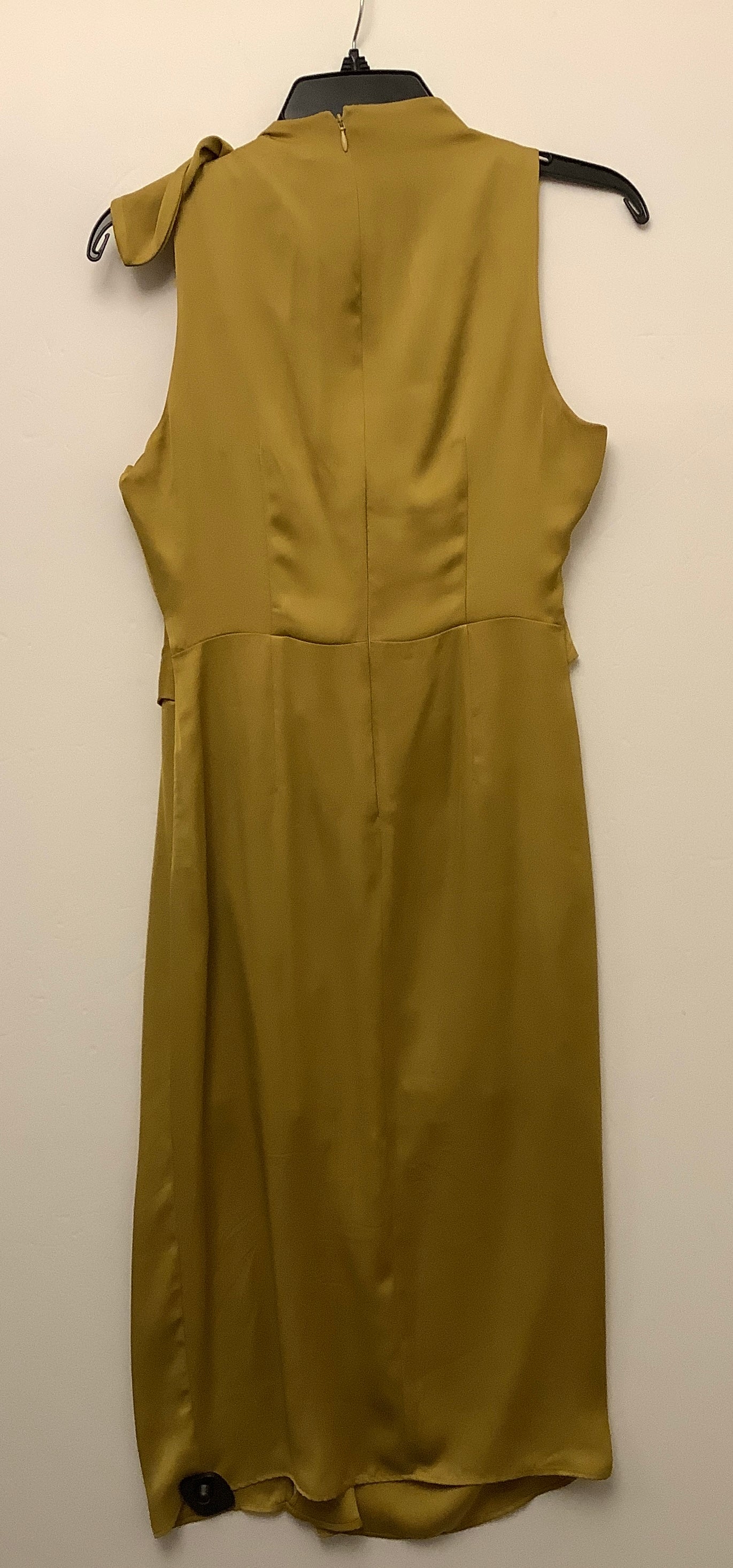 Dress Casual Midi By Banana Republic In Yellow, Size: 4