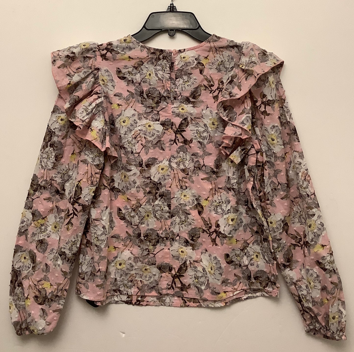 Top Long Sleeve By Clothes Mentor In Pink, Size: S