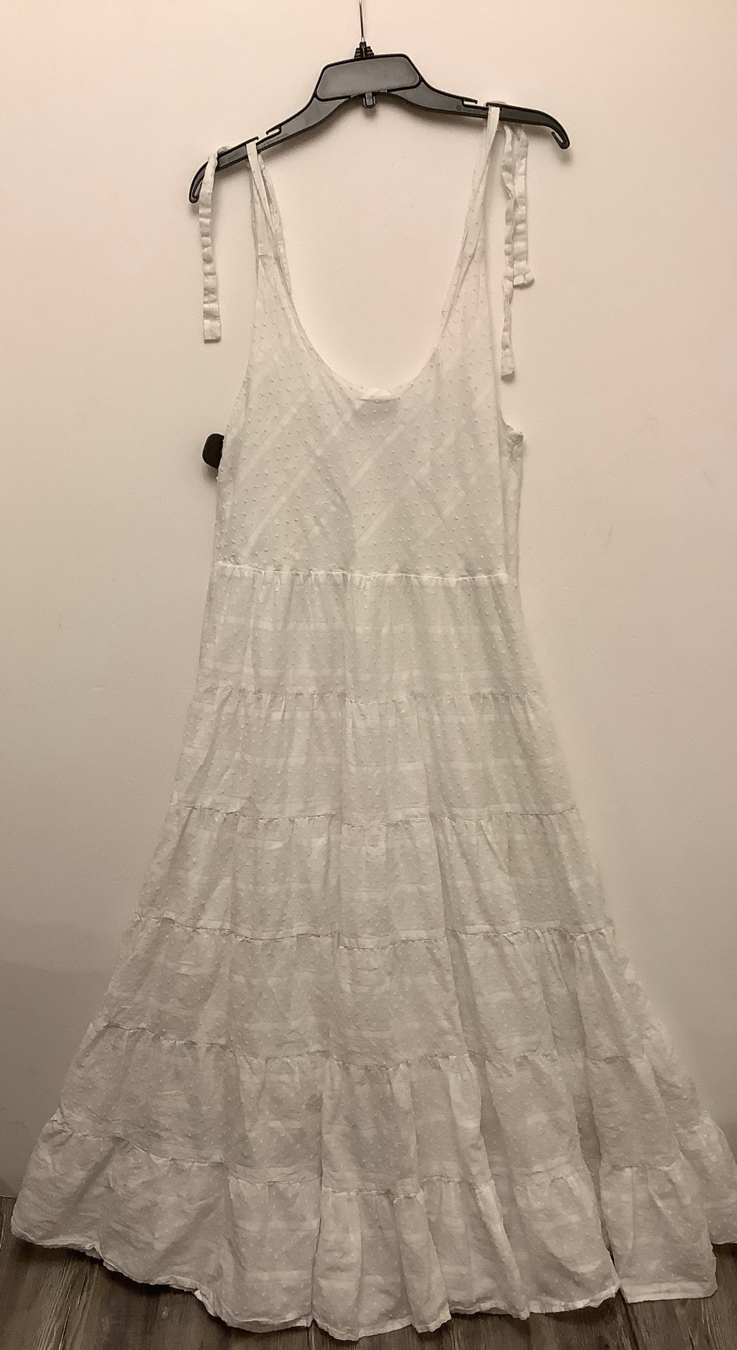 Dress Casual Maxi By Vici In White, Size: L