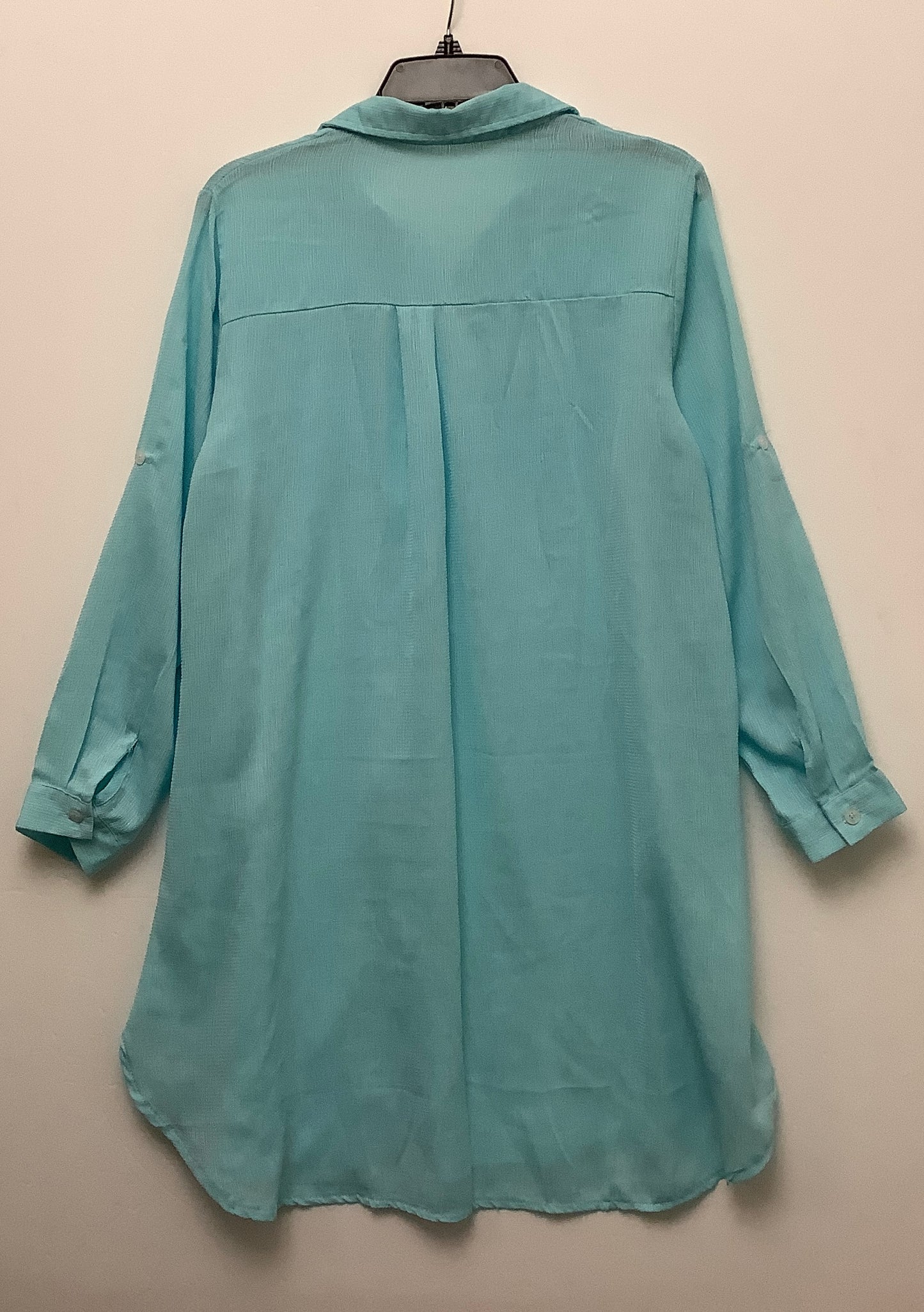 Dress Casual Midi By Clothes Mentor In Blue, Size: M