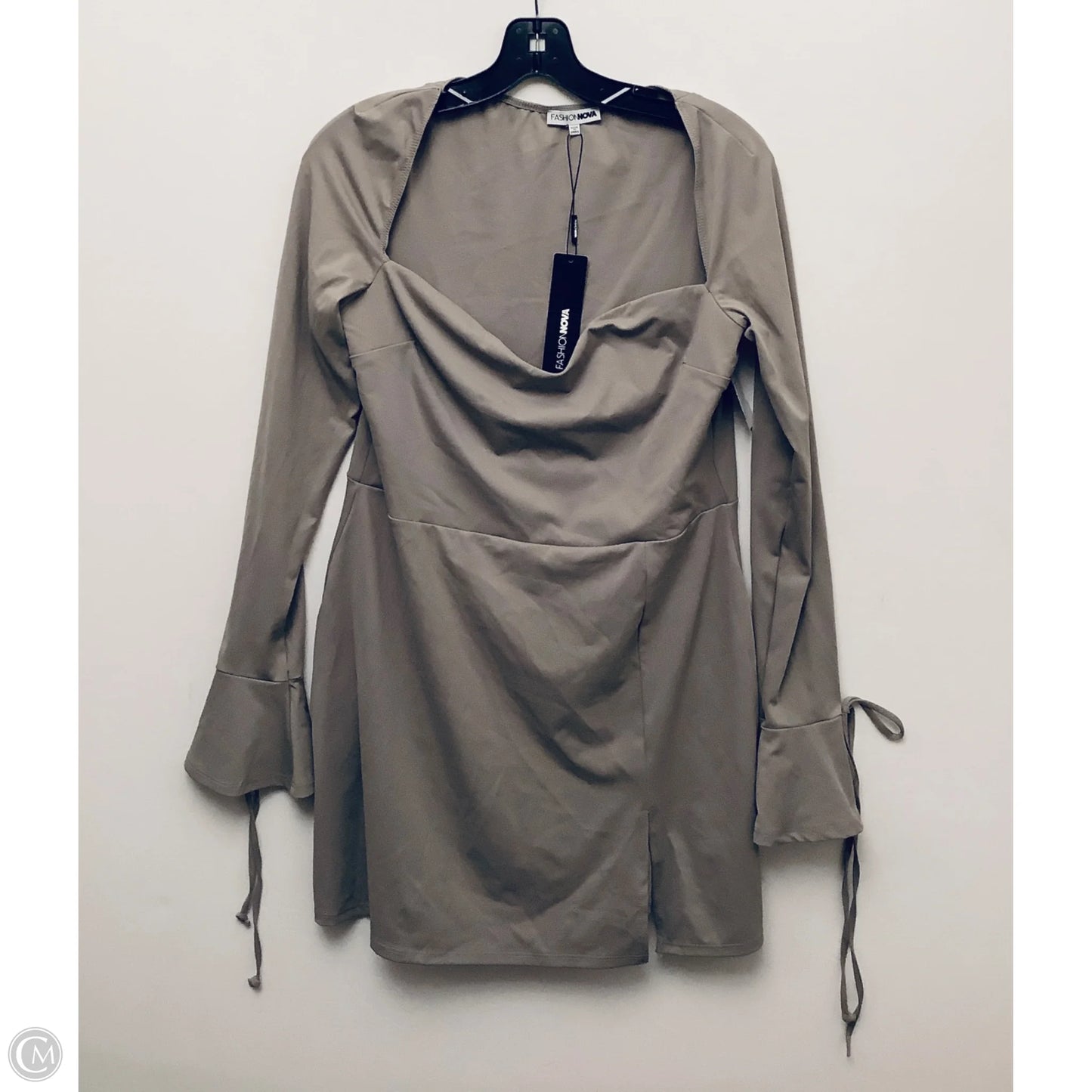Dress Casual Short By Fashion Nova In Brown, Size: Xl