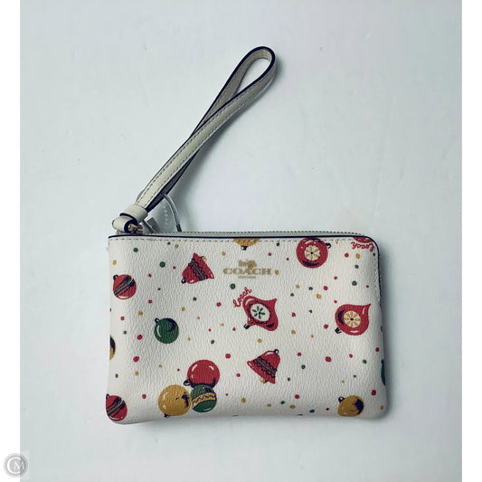 Wristlet Designer By Coach, Size: Small