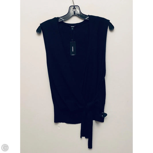 Top Sleeveless By Express In Black, Size: L