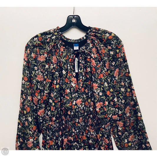 Dress Casual Short By Old Navy In Floral Print, Size: L