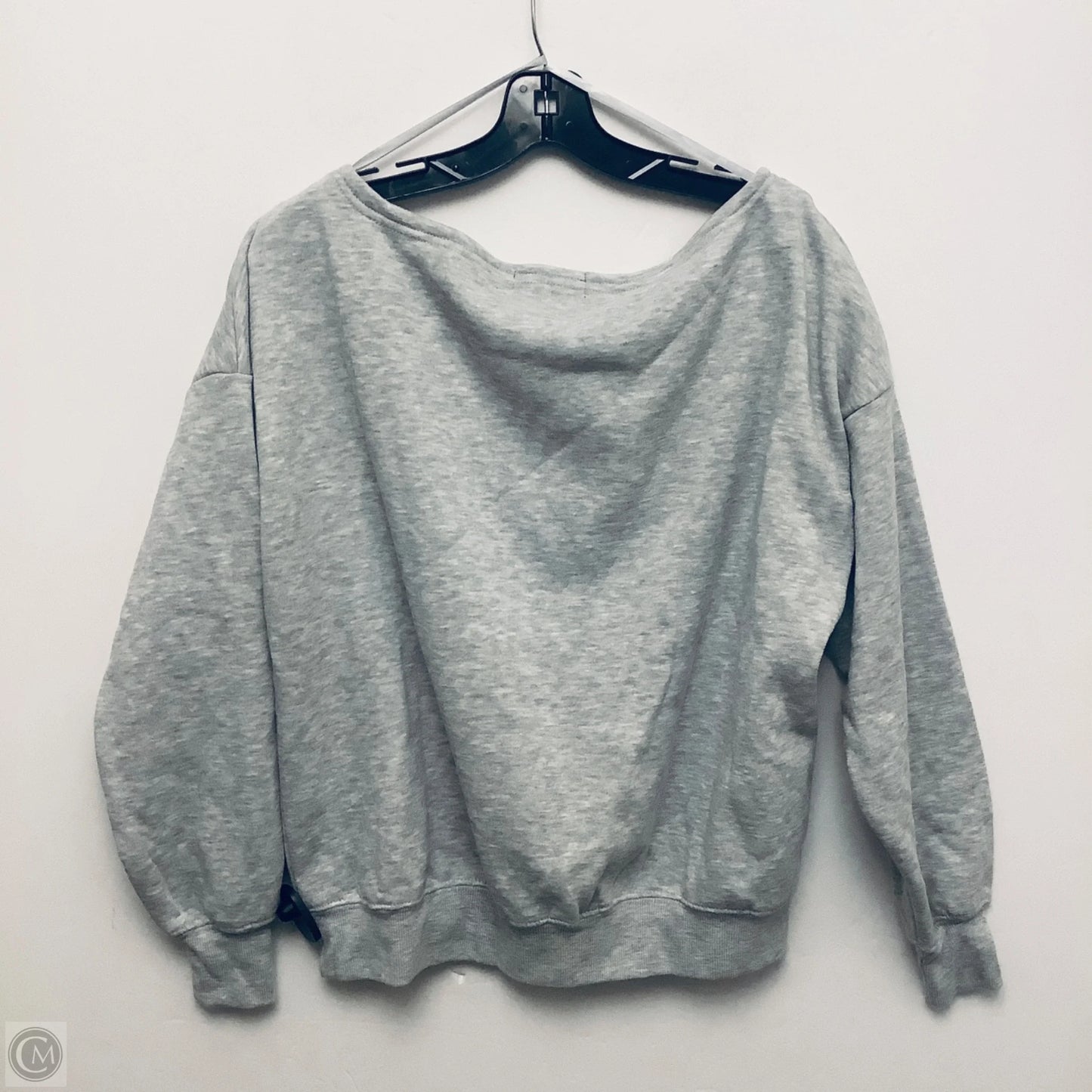 Sweater By Clothes Mentor In Grey, Size: M