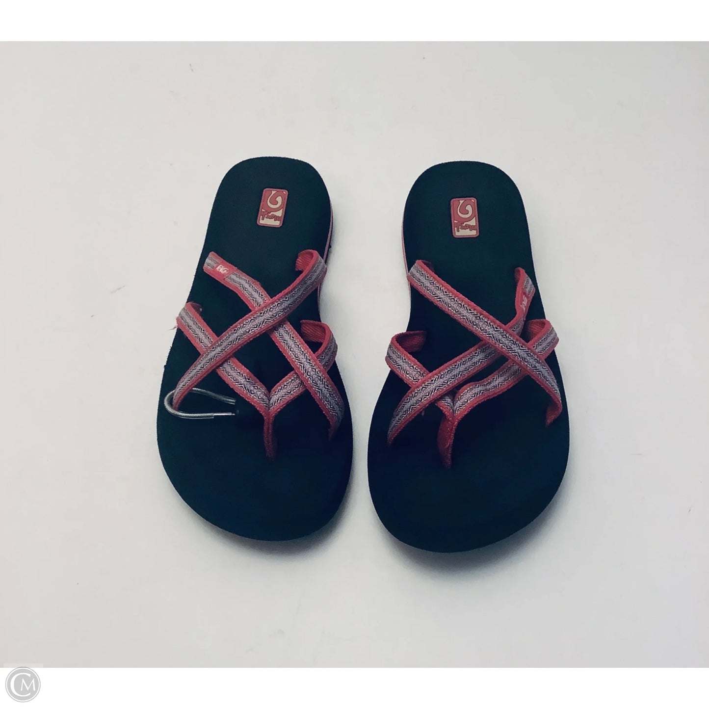 Sandals Flats By Teva In Pink, Size: 10