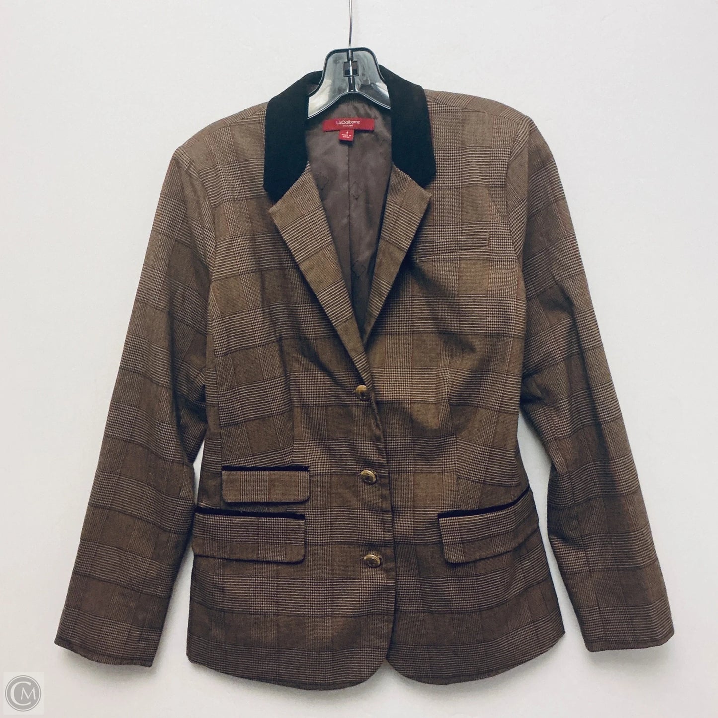Blazer By Liz Claiborne In Brown, Size: M