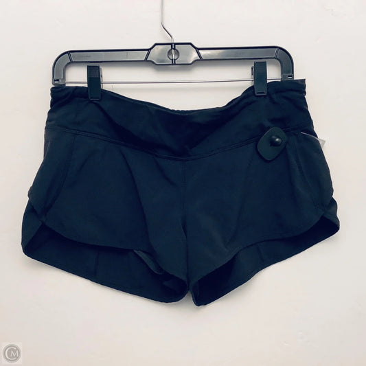 Athletic Shorts By Lululemon In Black, Size: 8