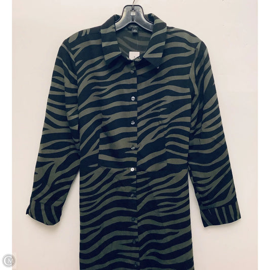 Dress Casual Maxi By Ann Taylor In Green, Size: M