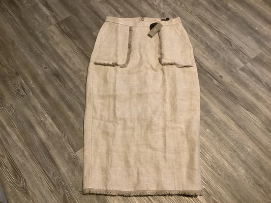 Taupe Skirt Maxi J. Crew, Size Xs