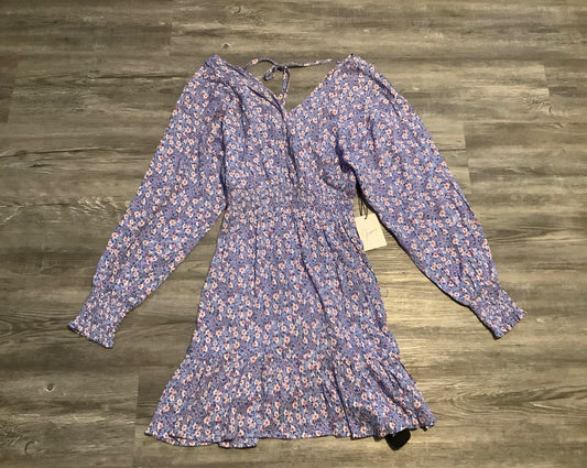 Floral Print Dress Casual Short Japna, Size S