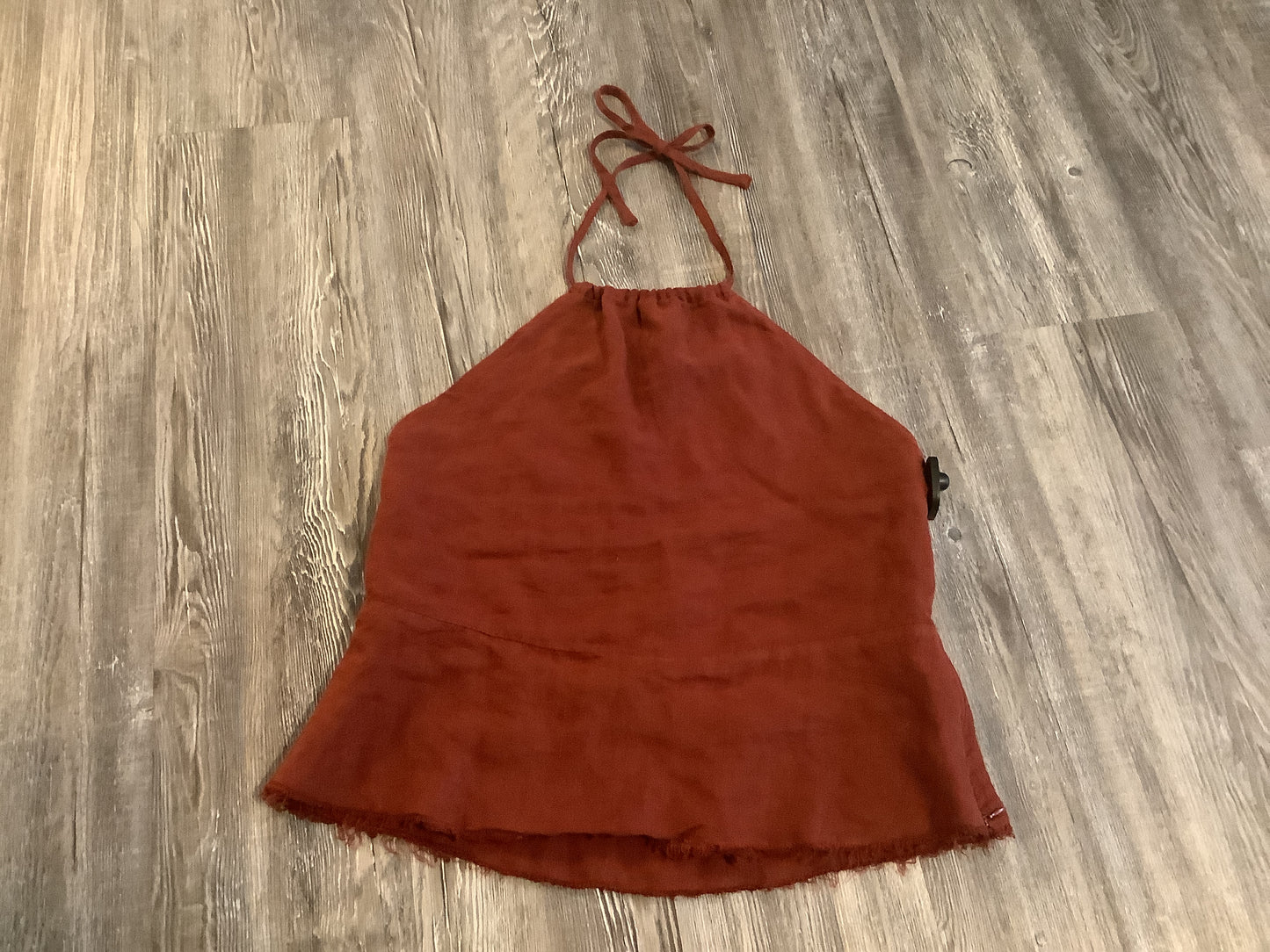 Red Top Sleeveless Zara, Size Xl