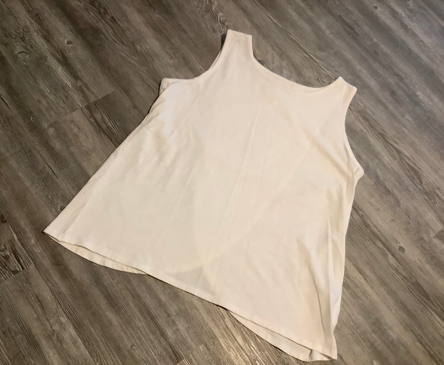 White Top Sleeveless Talbots, Size L