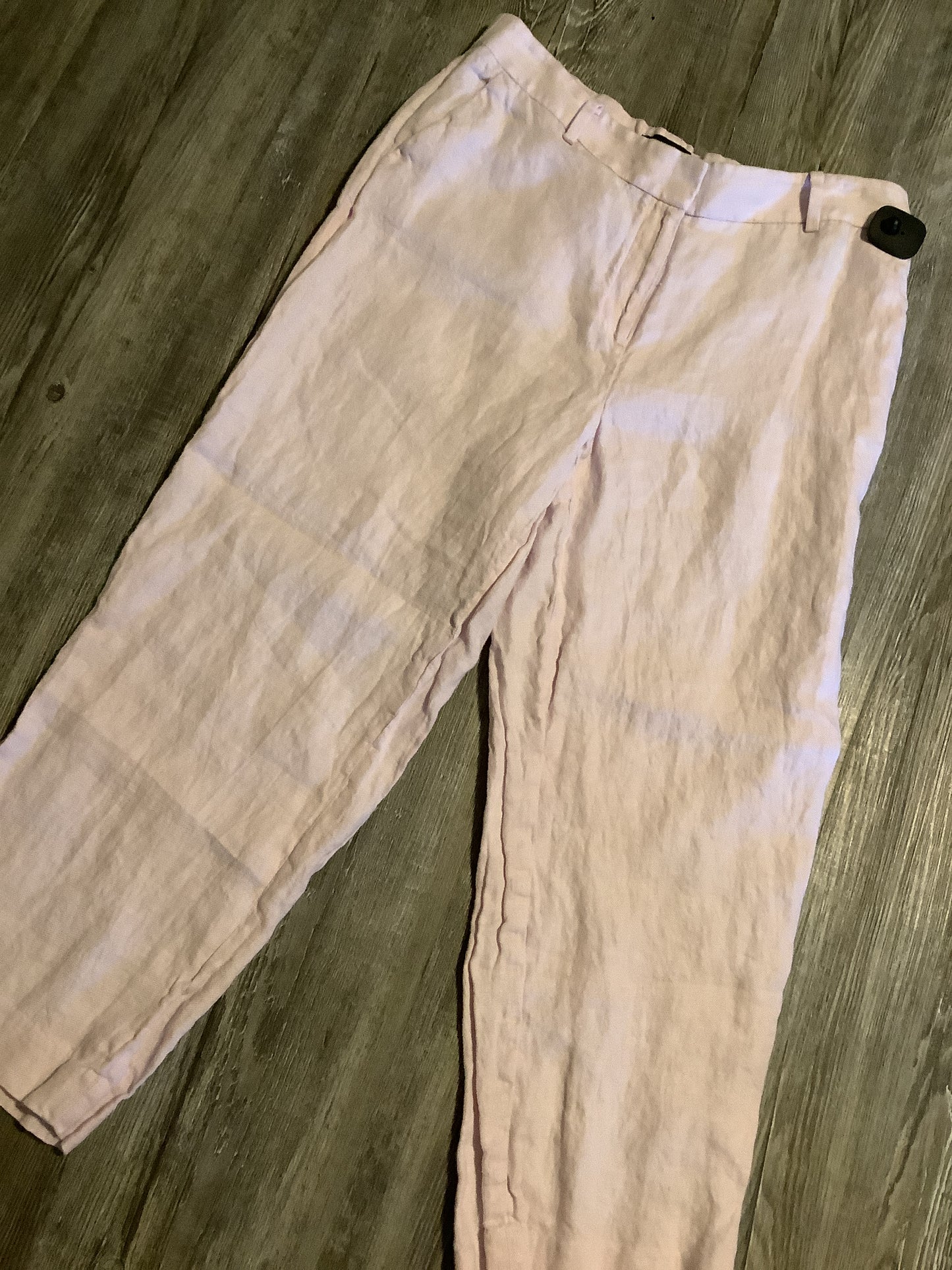 Pants Linen By Talbots In Pink, Size: M